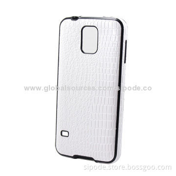 Protective Leather Mobile Phone Case for Samsung Galaxy S5
